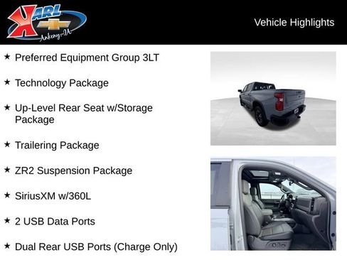 Certified 2024 Chevrolet Silverado 1500 ZR2 w/ Technology Package image 2