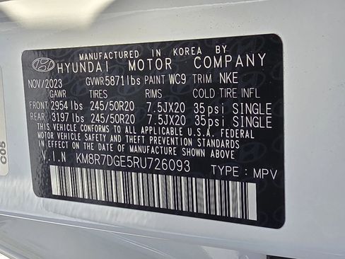 Used 2024 Hyundai Palisade Calligraphy image 34