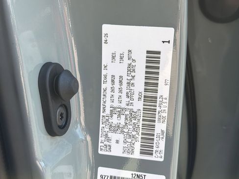 New 2026 Toyota Tundra Limited AWD/4WD image 25