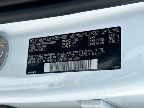 Used 2024 Volvo XC90 B6 Ultimate w/ Protection Package AWD/4WD image 45