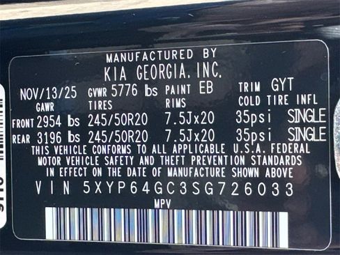 Used 2025 Kia Telluride S image 32