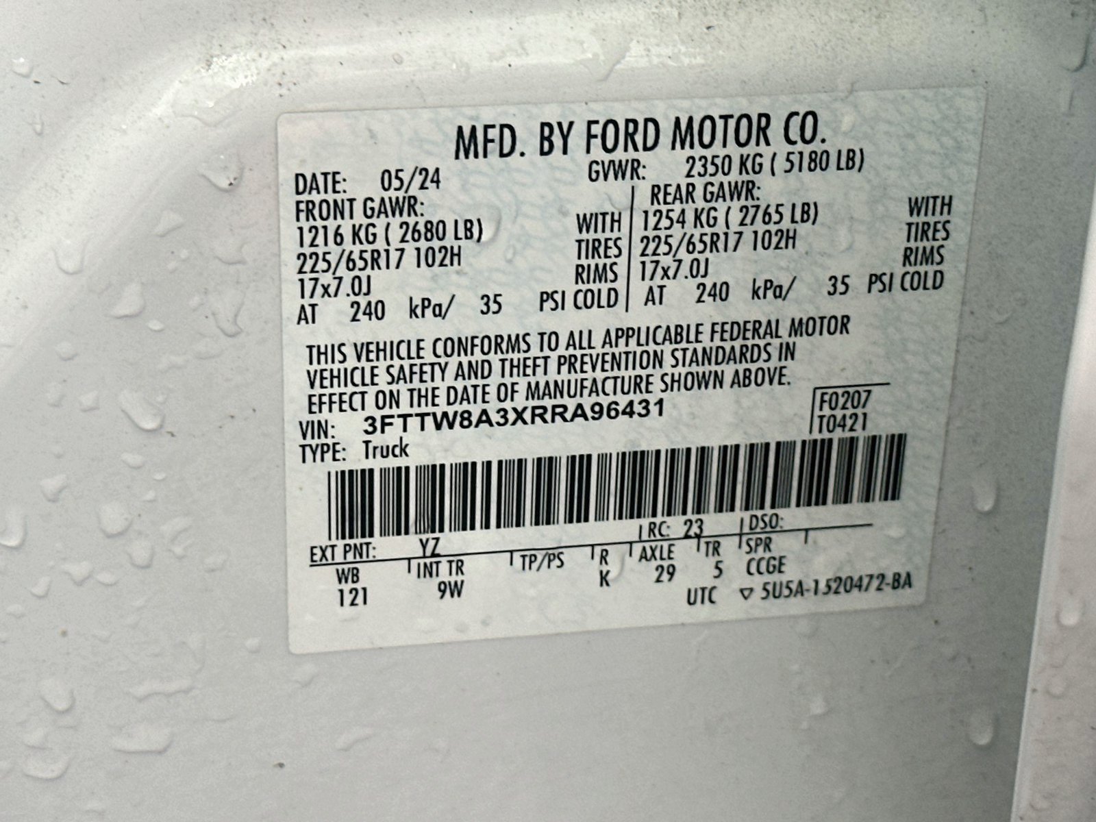 Used 2024 Ford Maverick XL FWD image 29
