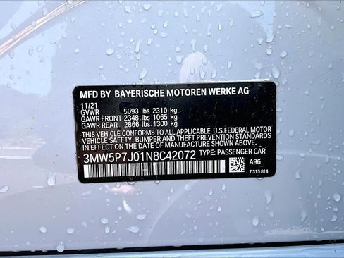 Used 2022 BMW 330e w/ Premium Package RWD image 34