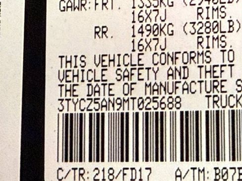 Used 2021 Toyota Tacoma TRD Off-Road w/ Technology Package image 55