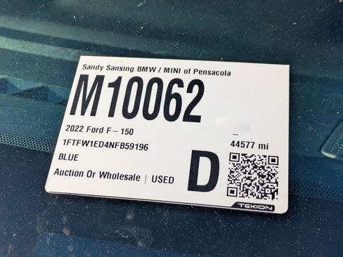 Used 2022 Ford F150 Platinum w/ Equipment Group 701A High image 7