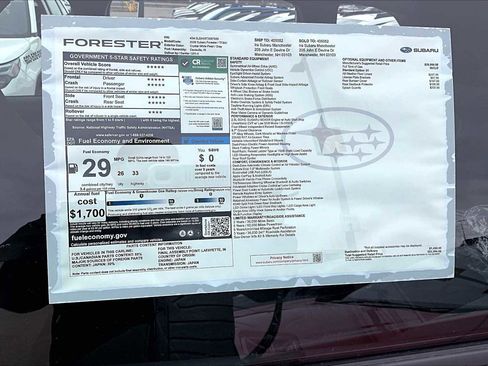 New 2026 Subaru Forester AWD/4WD image 19