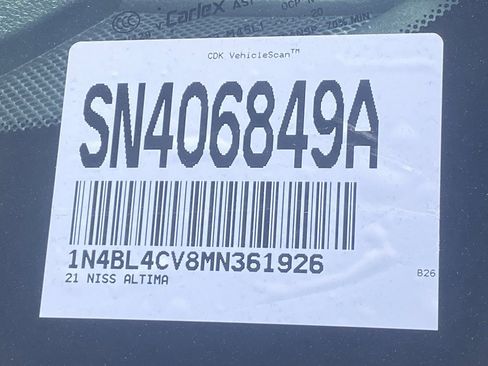 Certified 2021 Nissan Altima 2.5 SR w/ SR Premium Package image 34