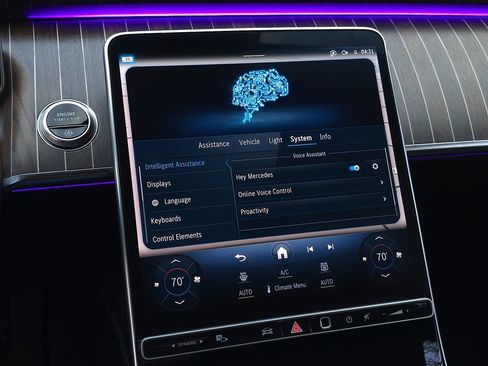 Used 2021 Mercedes-Benz S 580 4MATIC Sedan w/ Warmth & Comfort Package image 75