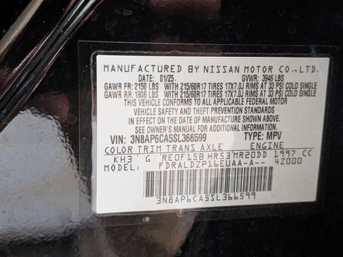 Used 2025 Nissan Kicks SV w/ SV Premium Package image 37