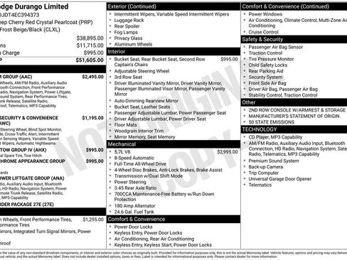 Used 2014 Dodge Durango Limited w/ Premium Group image 2