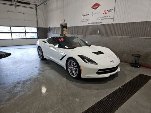 Used 2015 Chevrolet Corvette Stingray Coupe w/ 3LT Preferred Equipment Group RWD image 1