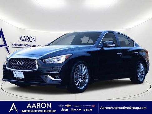Used 2024 INFINITI Q50 Luxe w/ Cargo Package RWD image 1