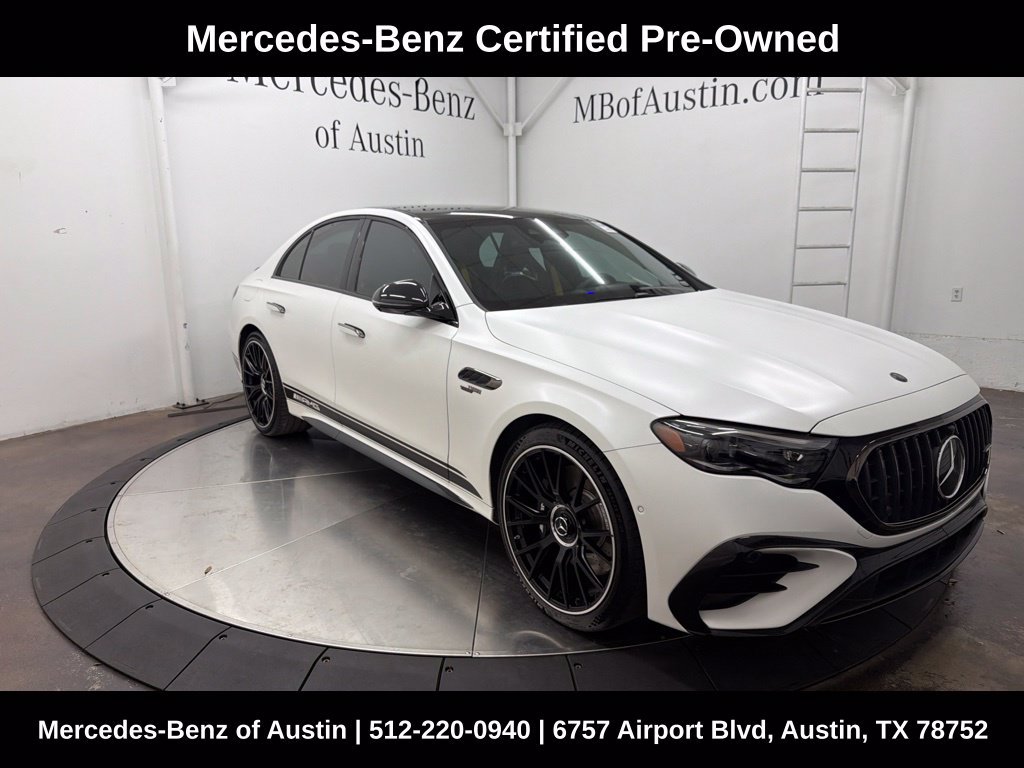 Used 2025 Mercedes-Benz E 53 AMG e 4MATIC Sedan image 1