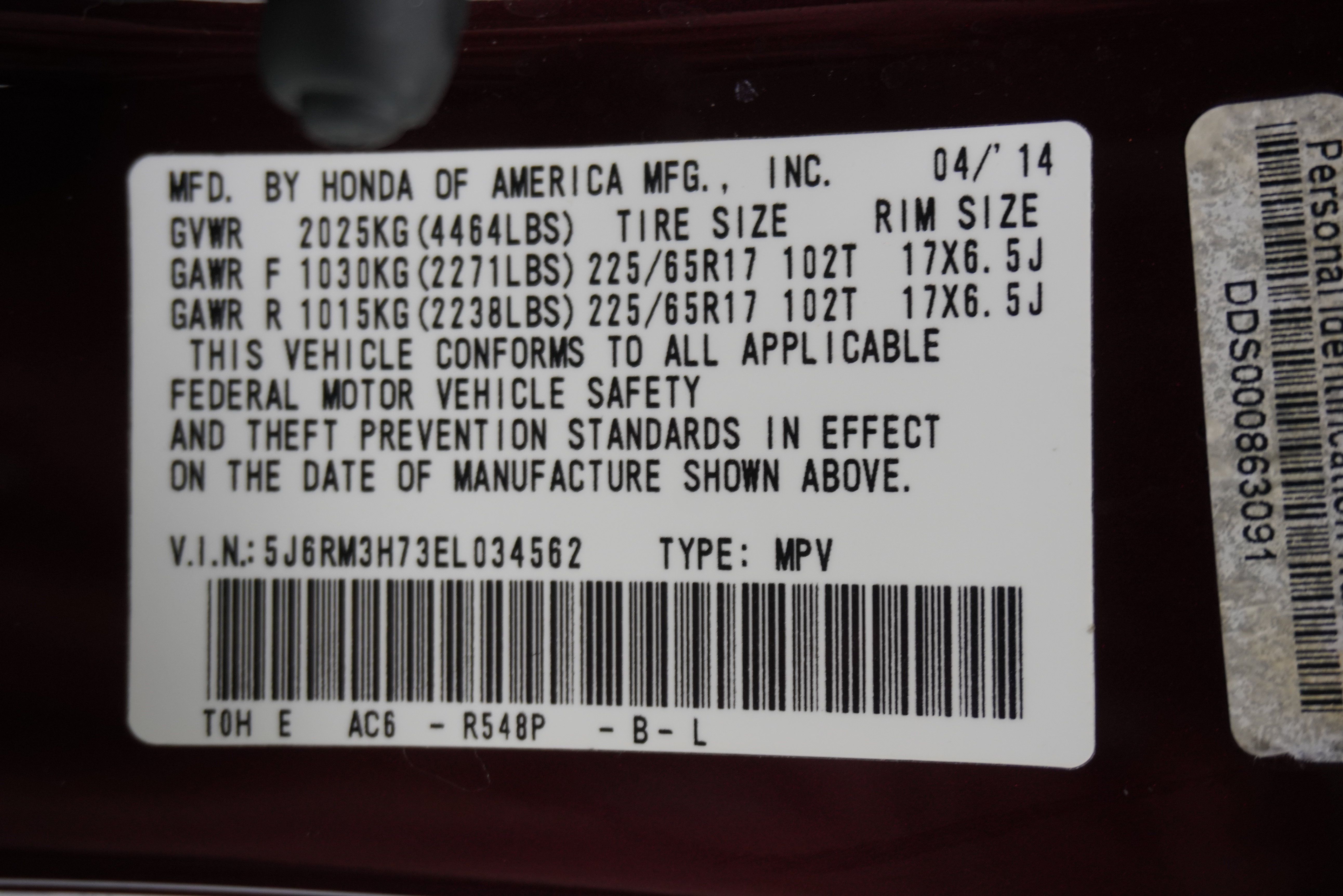 Used 2014 Honda CR-V EX-L image 33