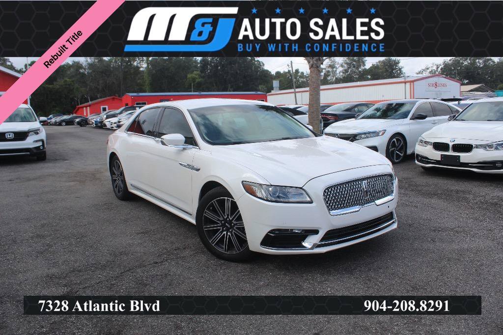 Used 2017 Lincoln Continental Reserve FWD image 1