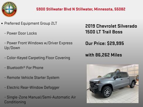 Used 2019 Chevrolet Silverado 1500 LT Trail Boss image 10
