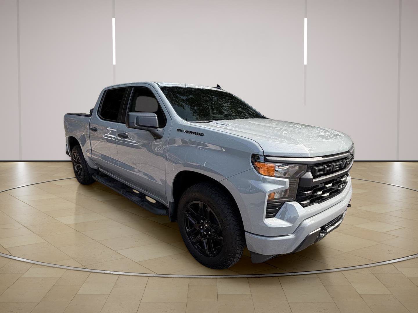 Used 2024 Chevrolet Silverado 1500 Custom w/ Turbomax Blackout Package RWD image 8