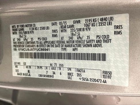 Used 2015 Ford Escape Titanium image 43