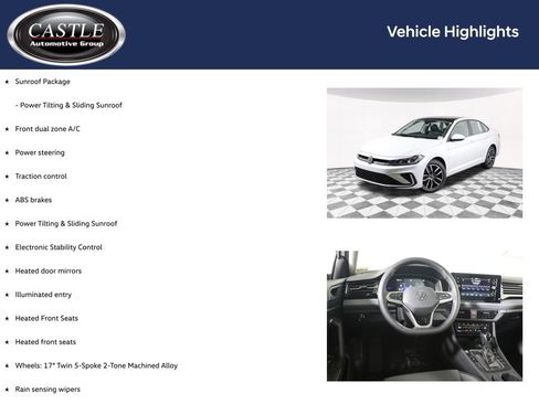 New 2025 Volkswagen Jetta SE image 3