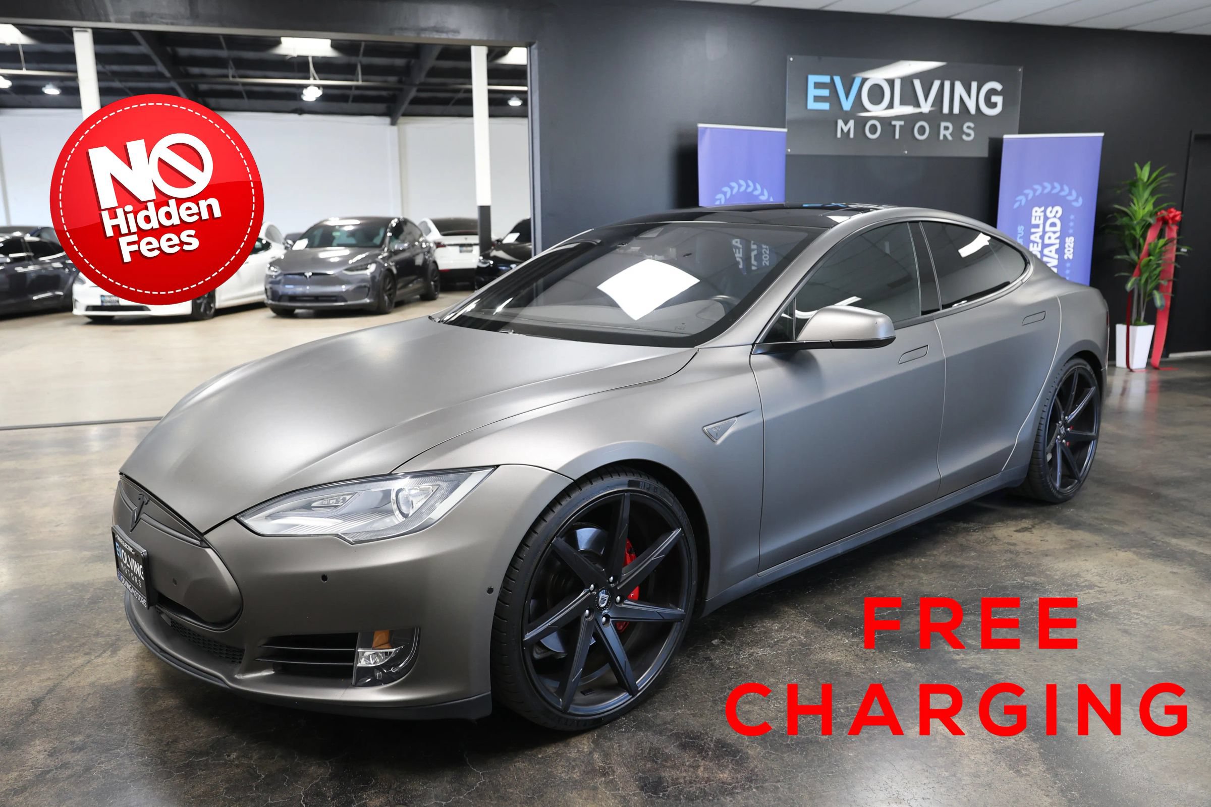 Used 2015 Tesla Model S P85D AWD/4WD image 1