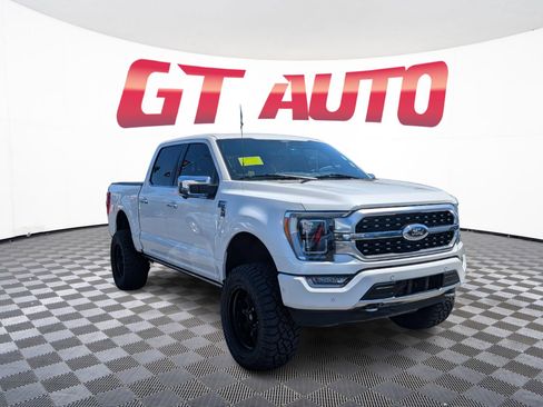 Used 2021 Ford F150 Platinum w/ FX4 Off-Road Package AWD/4WD image 1