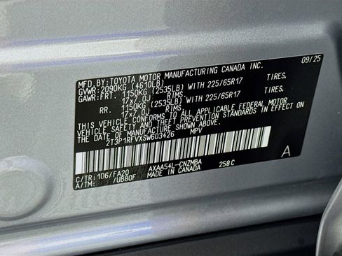Used 2025 Toyota RAV4 XLE w/ Convenience Package AWD/4WD image 31