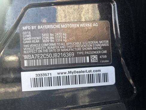 Used 2018 BMW 740i image 33