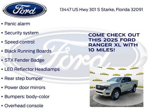New 2025 Ford Ranger XL image 30