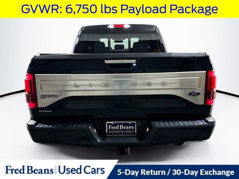 Used 2016 Ford F150 Limited w/ Trailer Tow Package image 8