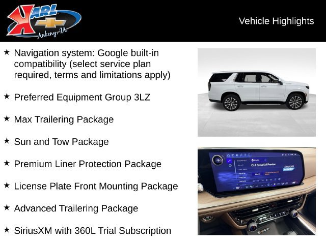 Certified 2026 Chevrolet Tahoe High Country w/ Sun And Tow Package AWD/4WD image 2
