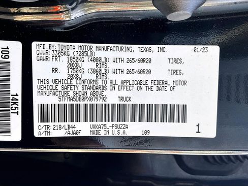 Used 2023 Toyota Tundra 1794 Edition image 35