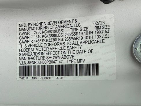 Used 2023 Honda Odyssey Touring image 32