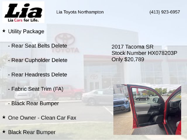 Used 2017 Toyota Tacoma SR RWD image 7