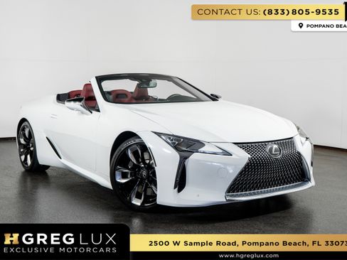 Used 2024 Lexus LC 500 Convertible image 1