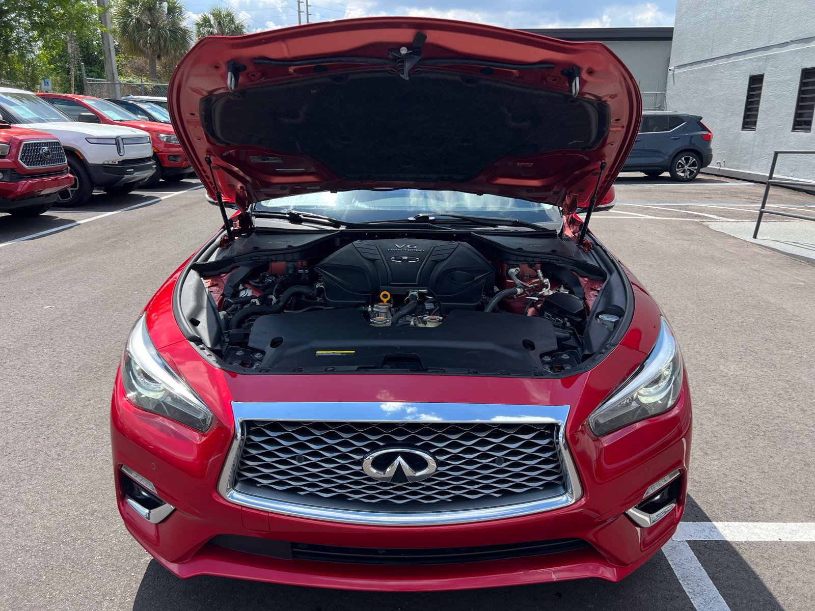 Used 2022 INFINITI Q50 Luxe w/ Cargo Package AWD/4WD image 17