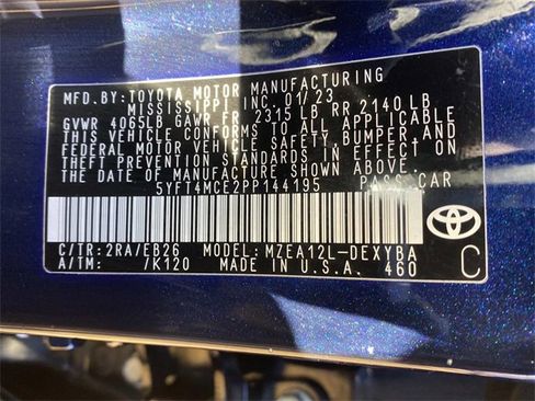 Used 2023 Toyota Corolla XSE image 21