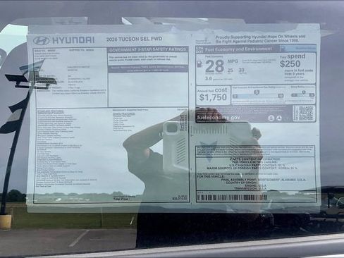 New 2026 Hyundai Tucson SEL image 14