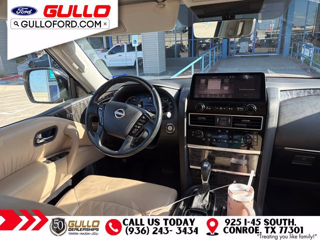 Used 2021 Nissan Armada Platinum w/ Captain's Chairs Package RWD image 6