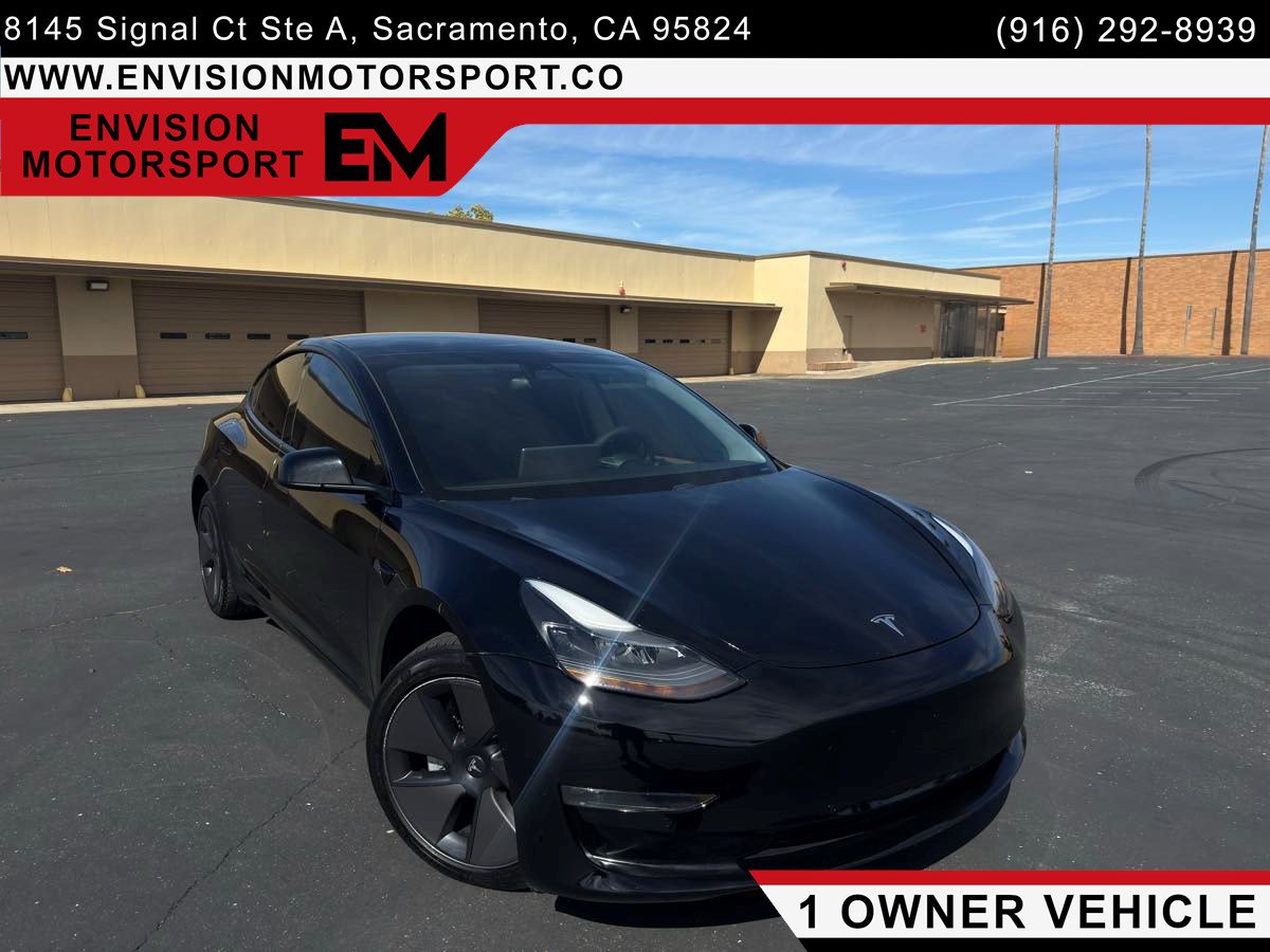 Used 2021 Tesla Model 3 Long Range AWD/4WD image 1