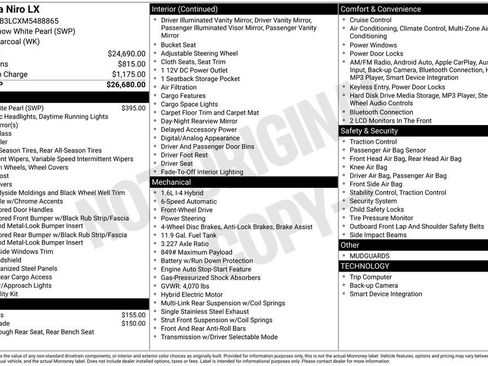 Used 2021 Kia Niro LX image 2