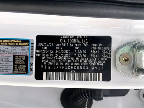 Used 2022 Kia Telluride SX w/ SX Prestige Package AWD/4WD image 35
