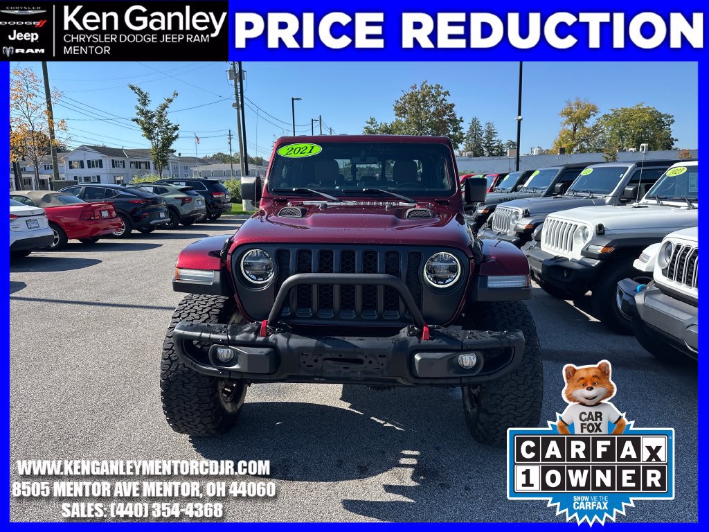 Used 2021 Jeep Gladiator Rubicon AWD/4WD image 3
