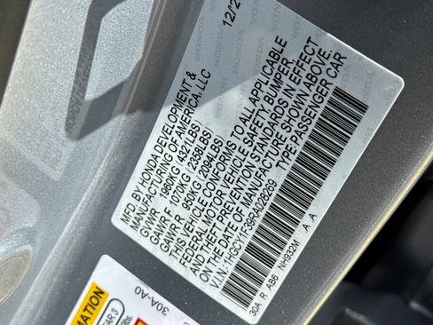 Certified 2024 Honda Accord EX image 27