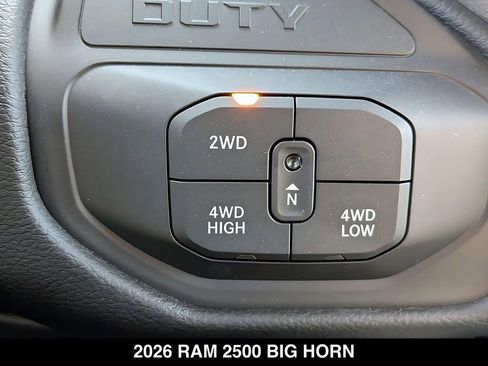 New 2026 RAM 2500 Big Horn AWD/4WD image 22