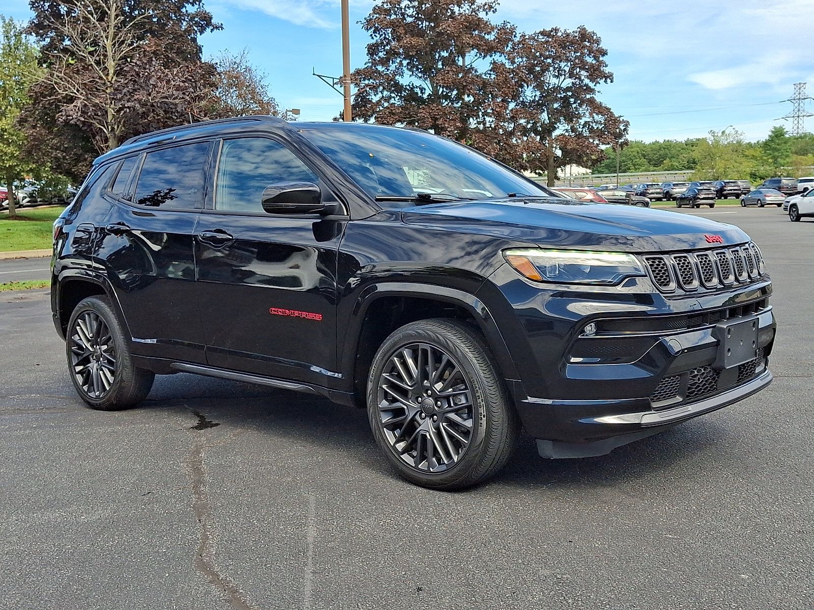 Used 2023 Jeep Compass Limited w/ Elite Group for (Red) Edition AWD/4WD image 3