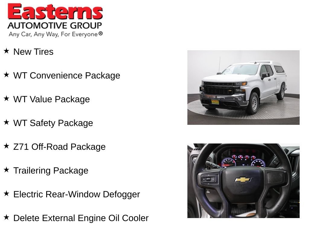 Used 2021 Chevrolet Silverado 1500 W/T w/ WT Value Package AWD/4WD image 12