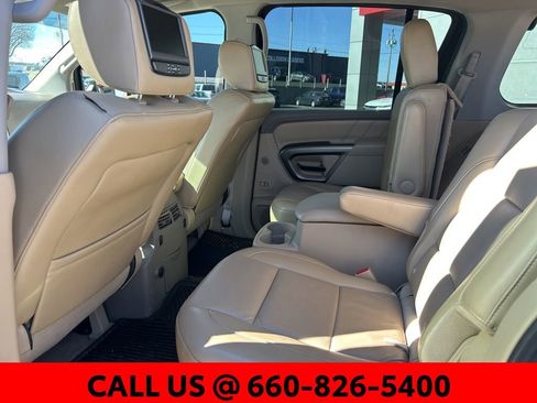 Used 2015 Nissan Armada Platinum w/ 2nd Row Captain Seat Package image 16