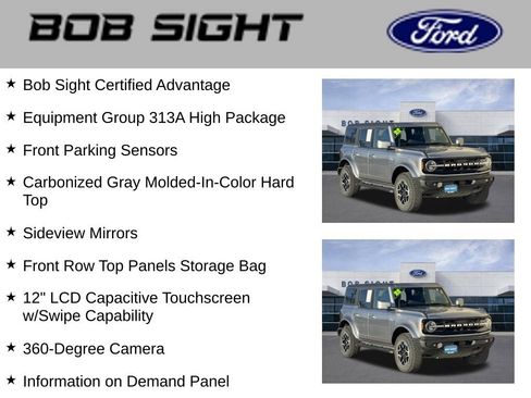 Used 2022 Ford Bronco Outer Banks image 3