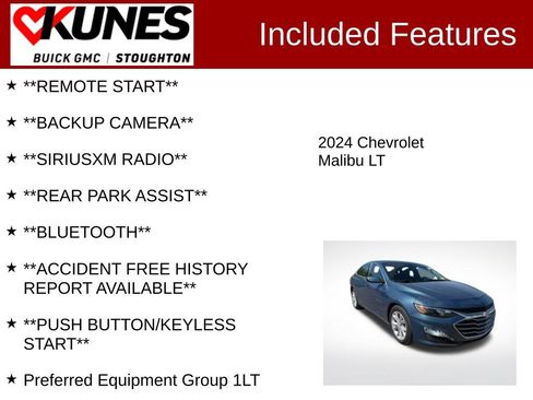 Used 2024 Chevrolet Malibu LT FWD image 2