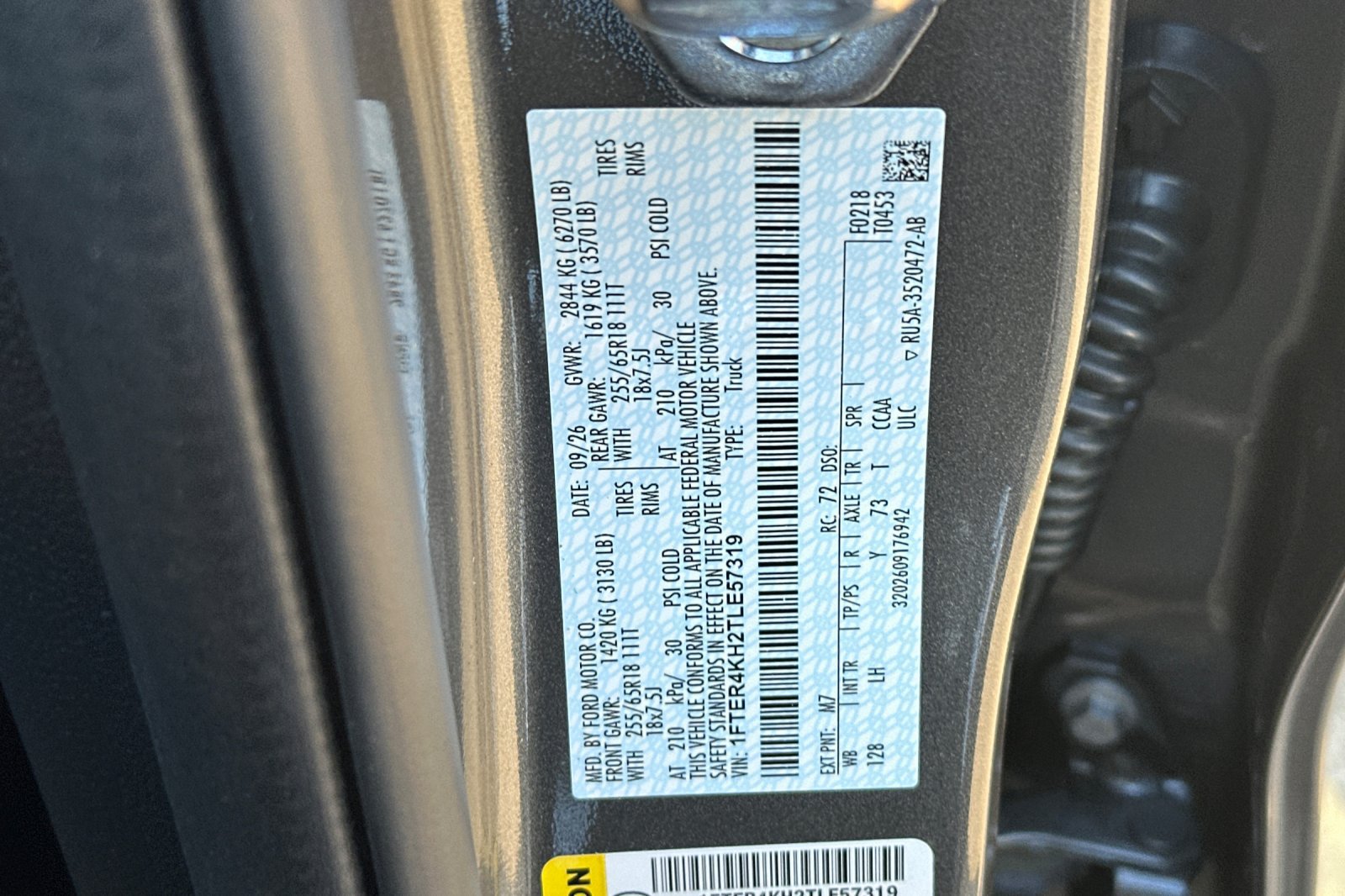 New 2026 Ford Ranger Lariat w/ FX4 Off-Road Package AWD/4WD image 33